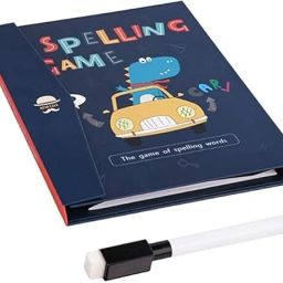 Portable Magnetic Word- Spelling Book Game- Intellectual Early Education Toys-21