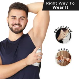 the man company Set of 2 Deodorant (2 x 150ml) with Hydrating Body Wash (200ml) | Long-Lasting Deodorant Spray-For Men image 5