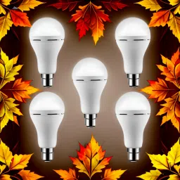 Surya (Emergency Bulb) 12W Rechargeable LED (Emergency Light) (Pack of 5) YM272 4 hrs Bulb Emergency Light-image-62