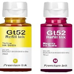 Gedi GT51/GT52 Refill Ink for L380,L361, L565, L210, L220, L310, L350, L355 Printer Black + Tri Color Combo Pack Ink Bottle-image-97
