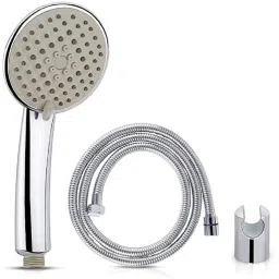 5 Flow Modes ABS HS-019 Plastic Hand Shower with SS Tube 1.5 M and Hook Handheld-image-48