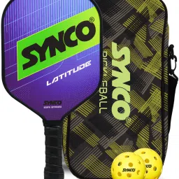Pickleball Paddle Set| One Pickleball Racket and Two Pickleballs with Carry Bag| Pickleball Paddle-15