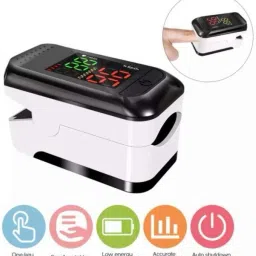 curecheck SO 811-C Oxygen Saturation Monitor, Heart Rate and SpO2 Level Oxygen Meter Pulse Oximeter image 4