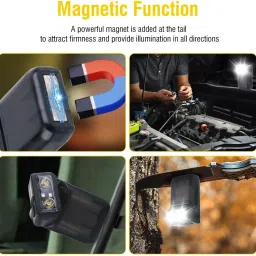 linist Mini Flashlight with Clip Digital Power Display Rechargeable Flash Light Torch image 4