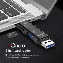 ONCRO All in one card reader 3.0 type c to micro USB multiple sd memory adapter hub 1 Card Reader image 4
