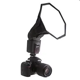 SUPERNIC 11-inch Universal Collapsible Octagon Studio Softbox Flash Diffuser for Cameras Camera Diffuser-20