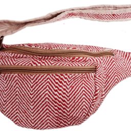 Kanha multi strips waist fanny pack black strips WAIST BAG TARAVEL BAG-image-66