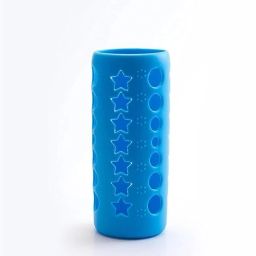 Silicone Baby Feeding Bottle Coverfor Insulated Protection, Large 250 Ml- Blue-image-57