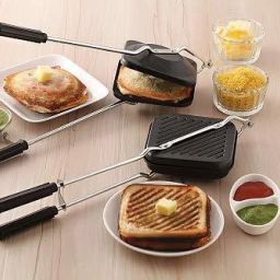 HM_Regular And Grill Toster Black 0 W Pop Up Toaster-picture-31