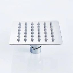 4inch Square Ultra Slim Heavy Duty Shower Head for Bathroom (Without Rod) Fixed Mount-image-23