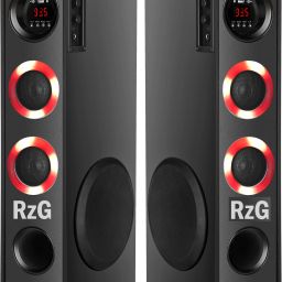 RZG Red Tones Revo Dj System Sound Speaker 120 W Bluetooth Tower Speaker-15