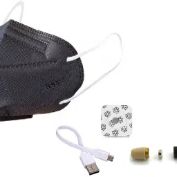 Safetynet Gsm Mask Two Way Communication Device with Wireless Bluetooth Hearing Earpiece NA Voice Recorder-14