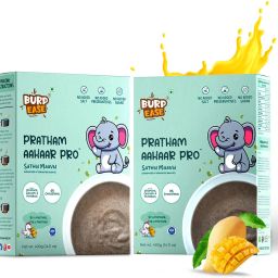 Pratham Aahaar Baby Food Fullfilled With Sprouted Grain and Nuts No Added Sugar Cereal-image-65
