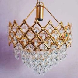 Glass Decorative Metal Crystal Pendant Light for Living Room jhumar 160mm. Chandelier Ceiling Lamp-image-132