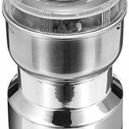 Electric Smash Machine, Multifunction Small Food Grinder Grain Grinder, Portable Coffee Bean Seasonings Spices Mill Powder Machine for Home and Office 2 Cups Coffee Maker-image-22