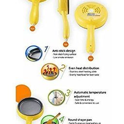 octopusprime 2 in 1 Multifuctional Steaming Device Frying Egg Boiling Roasting Heating image 3