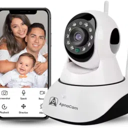 ApnaCam 2MP Wireless Indoor Camera Two-Way Audio Night Vision Motion Alert Live View Security Camera-picture-11
