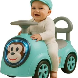 intelligent Rideons & Wagons (IND*964) Battery Operated Ride On (Blue) 987465 Tricycle-picture-3