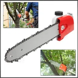 UNIVERSAL 28MM HEAVY DUTY CHAINSAW ATTACHMENT FOR BRUSH CUTTER| BAR SIZE 12 INCH DVI 28MM CHAINSAW ATTACHMENT FOR BRUSH CUTTER Fuel Chainsaw-2