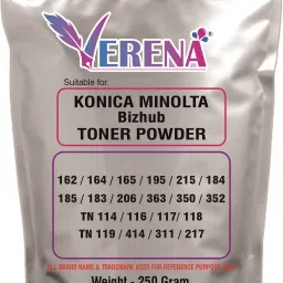 verena High Quality Toner Powder 250Gm For Use In 162,163,TN 116/TN 118 Printers Black Ink Toner Powder-16