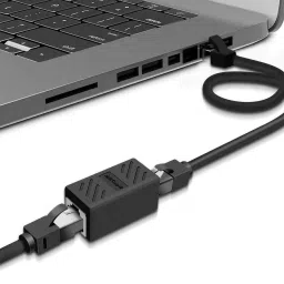 Di LAN JOINTER WITH IC, RJ45 Coupler, Ethernet Coupler Cat7 Wireless Ethernet Lan Adapter compatible with Linux, Mac, Windows image 4