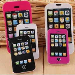 Eraser for kids iPhone style Pack of 4 Non-Toxic Eraser-3