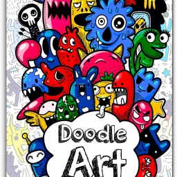 "Doodle Art" Printed Exampad/Clipboard for kids, students, office use etc_016-image-40