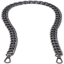 Medium Size Fabulous Metal Shoulder Crossbody Purse Strap Punching Bag Chain-image-41