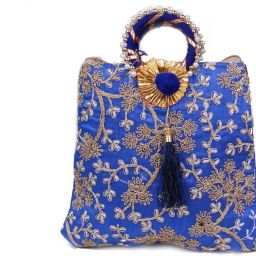 Women Blue Potli-image-80
