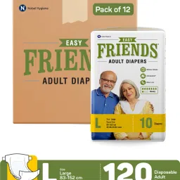 Easy Unisex Adult Diapers Large Waist Size Adult Diapers - L-69