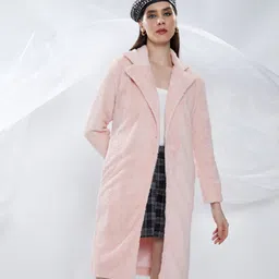 campus sutra Polyester Solid Coat For Women-picture-30