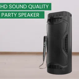 FRONY Bubble (PORTABLE BLUETOOTH PARTY SPEAKER)With Karaoke Mic High Quality SoundC246 30 W Bluetooth Party Speaker-picture-5