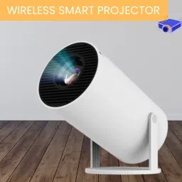 Guggu Mini HD Projector for Home 4KSupport With Built-in App Netflix/Prime/YouTubeJ234 (4500 lm / 1 Speaker / Wireless / Remote Controller) Portable Projector-picture-17