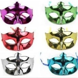 Party Eye Mask , Multicolour Pack of 12 Party Glow Ornament-image-12