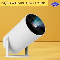 Guggu Mini HD Projector for Home 4KSupport With Built-in App Netflix/Prime/YouTubeJ321 (4500 lm / 1 Speaker / Wireless / Remote Controller) Portable Projector-image-62