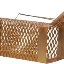 Enterprises Gold Color Criss Cross Design Heavy Quality (Large) Rat Trap Live Trap-picture-20