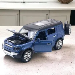 Defender Simulation Metal Car, Openable Doors, Realistic Design,Pull Back Action-image-55