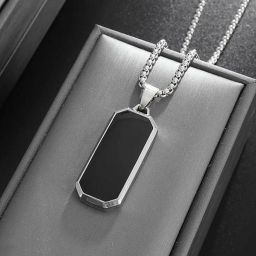 Men Pendant | Pendant For Men | Men Locket | Locket For Men Rhodium Alloy Silver Stainless Steel, Steel, Sterling Silver Locket-image-31