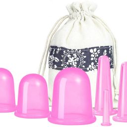 Acs Silicon Facial Cup Set of 7 Massager-image-5