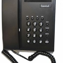 C51 Landline Phone (Black) Corded Landline Phone with Answering Machine-15