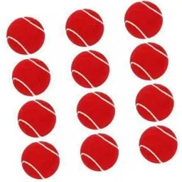 cricket tennis ball - ( pack of 12 ) Tennis Ball-image-3