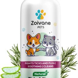 Tick and Fleas Dog & Cat Shampoo | Neem Tulsi Essential Oil Aloe Vera | 200 ML Flea and Tick, Conditioning, Anti-dandruff, Anti-dandruff, Anti-fungal Green and Fresh Dog Shampoo-image-33