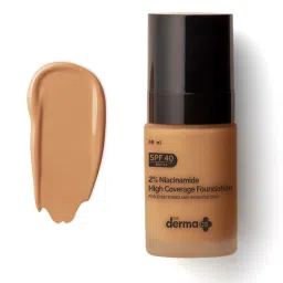 2% Niacinamide High Coverage Foundation with 1% Hyaluronic Acid & SPF 40 PA+++ Foundation-image-2