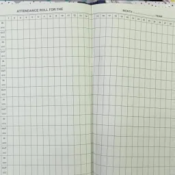 Daily Attendance Time in & Out Register IN-OUT Attendance 3 no. 1-Part Record keeping book-image-4