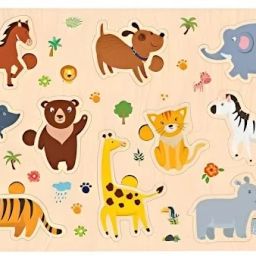 Animal Educational Wooden Puzzle for Kids-image-99