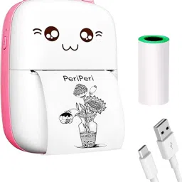 HINATA Thermal Printer for Prints Picture,List,Memo Compatible with iOS And Android THERMAL-61