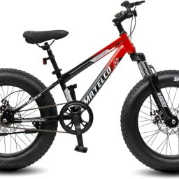 FATBIKE 20x400 RED BLACK 20 T (inch) Fat Tyre Cycle-image-83