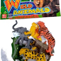 6 Realistic Wild Animal Toys -Figures for School Projects-32