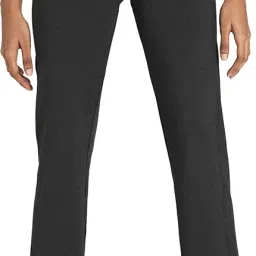 Ws Straight Leg Pants Women Solid Grey Track Pants-19