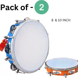 25.4 cm With Head Tambourine-image-73